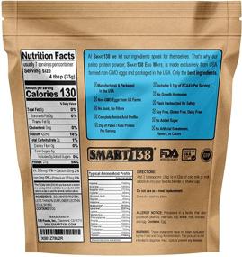 img 1 attached to 🥚 Pure Egg White Protein Powder: Non-GMO, Gluten-Free, Dairy-Free, Keto & Paleo-Friendly, Made in the USA, Natural BCAAs - 8oz Trial Size (Unflavored)