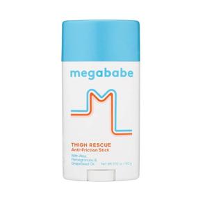 img 1 attached to MegaBabe Thigh Rescue Anti Chafing Stick with Aloe, Pomegranate & Grapeseed Oil