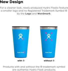 img 3 attached to 🥤 Hydro Flask Tumbler Cup - 16 oz, Spearmint: Stainless Steel, Vacuum Insulated, Press-In Lid