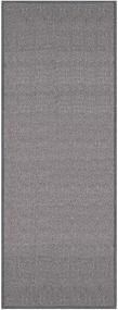 img 2 attached to Non-Slip Rubber Backed Grey Runner Rug - Pet Friendly 2x8 Kitchen Hallway Carpet Runner by Kapaqua