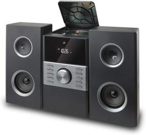 img 2 attached to 🎶 Enhance Your Home Music Experience with the GPX HC425B Stereo System - CD Player & AM/FM Tuner - Remote Control - Black