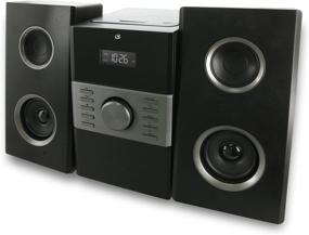 img 3 attached to 🎶 Enhance Your Home Music Experience with the GPX HC425B Stereo System - CD Player & AM/FM Tuner - Remote Control - Black
