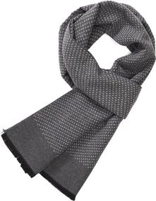 img 4 attached to 🧣 Cashmere Cotton Scarf by FULLRON - Enhancing Your Style and Comfort