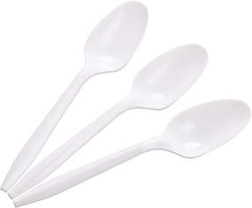 img 1 attached to Biodegradable EcoPure Economy Lightweight Spoons - Set of 1000 - Plant a Tree with Each Purchase!