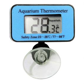 img 3 attached to 🌡️ Elitech SDT-1 Waterproof Aquarium Thermometer for Fish Tanks, Terrariums - Accurate Temperature Monitoring with Suction Cup