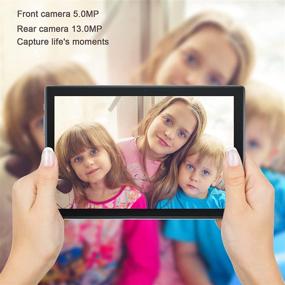 img 1 attached to Планшет на Android 10 дюймов с камерой 13МП, 5G WiFi, восьмиядерным процессором, HD-дисплеем - Android 9.0, 2 ГБ оперативной памяти, 32 ГБ памяти - Bluetooth 5.0 - металлический корпус серого цвета