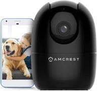 📷 amcrest 1080p wifi camera: indoor nanny cam, dog camera, baby monitor with sound and motion detection, 2-way audio, pan/tilt, night vision, and smart home integration logo
