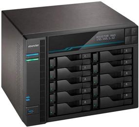 img 2 attached to 🔒 Asustor Lockerstor 10 AS6510T: High-Performance 10-Bay NAS with 10GbE and 2.5GbE Ports, NVMe SSD Slots, and 8GB DDR4 RAM