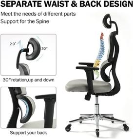 img 2 attached to Sytas Ergonomic Computer Executive Adjustable Furniture