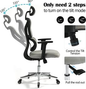 img 1 attached to Sytas Ergonomic Computer Executive Adjustable Furniture