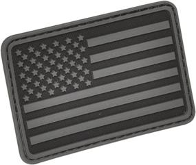 img 2 attached to HAZARD 4 USA Flag Rubber Patch for Left Arm (R)