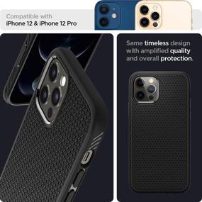 img 1 attached to Чехол Spigen Liquid Armor для iPhone – аксессуары для смартфонов, чехлы, кобуры и клипсы