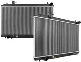 img 4 attached to 🔥 Mishimoto Nissan 350Z Replacement Radiator 2003-2006 - Efficient Cooling Upgrade