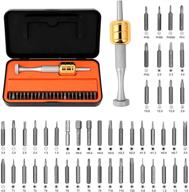 🔧 aurrako bearings screwdriver set: 140-in-1 magnetic multifunctional repair tool kit for furniture, car, computer, electronics, iphone, ipad, watch & jewelers logo