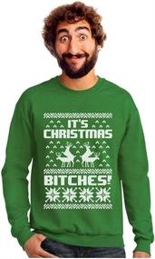 img 4 attached to TeeStars Christmas Sweater Sleeve T Shirt Outdoor Recreation for Climbing