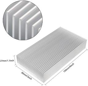 img 1 attached to Nxtop Aluminium Radiator Heatsink 150X80X27Mm，