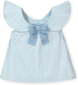 img 1 attached to 👚 Hope Henry Striped Ruffle Girls' Clothing: Optimal Selection of Tops, Tees & Blouses