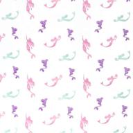 🧜 full size pink mermaid sheet set for kids - 4pc set logo