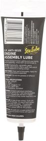 img 3 attached to Superior Performance: CRC Sta-Lube SL3333 EG Anti-Seize Engine Assembly Lube - 2.75 Wt Oz.