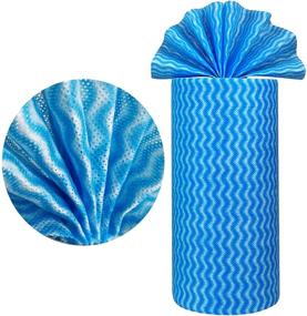 img 4 attached to 🧽 MsFun 60 Ct Dish Towels - Absorbent Kitchen Cloths for Drying Dishes - Reusable & Fast-Drying Towels with Washable Rags - Ideal for Cleaning & Dusting!