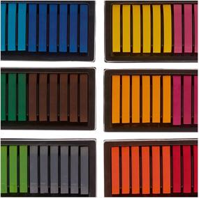 img 1 attached to 🎨 Sargent Art 22-1144: Discover the Vibrant World of 144-Count Colored Square Pastels