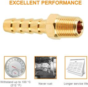 img 3 attached to 🔌 SUNGATOR 12 Pack Fitting Adapter Fittings: Efficient and Reliable Connectors for Your Needs!