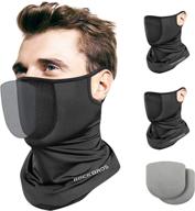 reusable washable breathable balaclava outdoor，black outdoor recreation for climbing logo