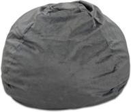 🪑 premium kids memory foam bean bag chair - 3ft with removable washable cover for outstanding comfort and durability logo