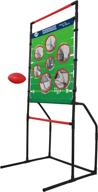 🏈 2-in-1 sport squad endzone challenge: football toss and flying disc game - indoor & outdoor backyard fun - enhance throwing skills with target carnival activity logo