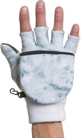 img 4 attached to Aqua Design Convertible Mittens Weather Men's Accessories