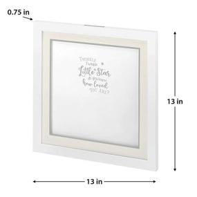 img 2 attached to 🌟 Lillian Rose Twinkle Star Guest Book Alternative with 48 Stars, White (24BS610 GA)