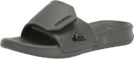 кроссовки quiksilver bright coast adjust sandal для мальчиков: идеальная обувь для активного отдыха на природе. логотип