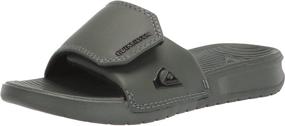 img 4 attached to Кроссовки Quiksilver Bright Coast Adjust Sandal для мальчиков: идеальная обувь для активного отдыха на природе.