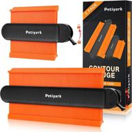 🔑 copy angles & shapes effortlessly: lockable contour gauge pack - 10&#34; and 5&#34; profile duplicators - ideal men's christmas gifts! logo