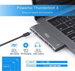 img 1 attached to Adapter MacBook USB C Reader Thunderbolt