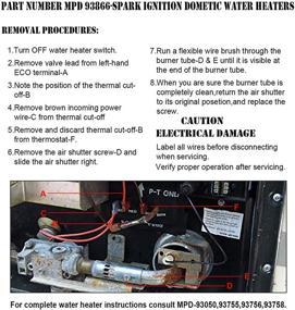 img 1 attached to Комплект термического отсечения водонагревателя RV - запасная часть Atwood 93866, специально для электронных моделей водонагревателей # GCH6-4E GCH6-6E G6A-7E G6A-8E GC6AA-9E GCH10A-2E G610-3E GH610-3E XT Series (упаковка из 5 штук)