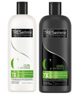 💁 tresemme flawless curls - curl hydration shampoo & conditioner set with vitamin b1 - 28 fl oz (828 ml) per bottle - one set logo