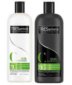 img 1 attached to 💁 Tresemme Flawless Curls - Curl Hydration Shampoo & Conditioner Set with Vitamin B1 - 28 FL OZ (828 mL) Per Bottle - One Set