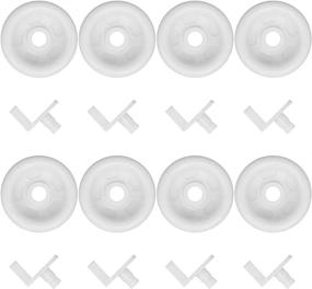 img 4 attached to 🔧 Premium WD12X271 Lower Dishrack Roller Kit (8-Pack) for GE Dishwashers - Trusted Replacement by PartsBroz - Replaces AP2039084, 2493, AH259136, DW113, DW604, EA259136, PS259136, WD12X0271, WD12X0426