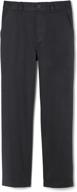 👖 relaxed fit french toast pull-on boys' pants for standard clothing logo