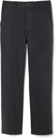 img 2 attached to 👖 Relaxed Fit French Toast Pull-On Boys' Pants for Standard Clothing