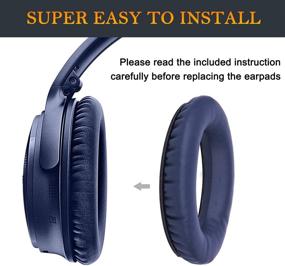 img 1 attached to Professional Bose QC35 Cushions Replacement Accessories & Supplies