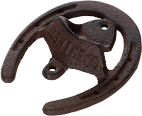 img 3 attached to Horseshoe Design Rustic Bottle Opener