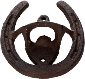 img 2 attached to Horseshoe Design Rustic Bottle Opener