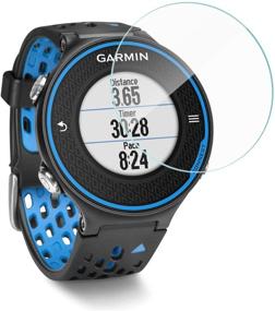 img 2 attached to 📱 Ultimate Protection: BoxWave ClearTouch Glass Screen Protector for Garmin Forerunner 620