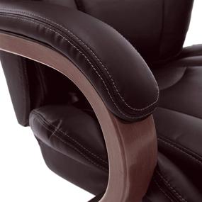 img 1 attached to LaZBoy Executive Chair Bonded Leather Furniture