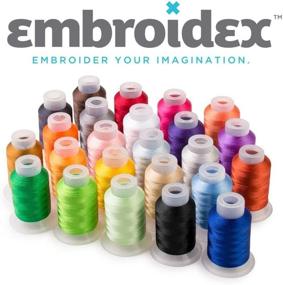 img 3 attached to 🧵 Embroidex Embroidery Machine Starter Kit: Complete Set for Machine Embroidery with Bonus Designs and Instructional CD