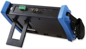 img 3 attached to Wsdcam 7-дюймовый IP-штатив с дисплеем Retina для CCTV, CVBS аналоговых систем с функциями POE/IP Discovery, WIFI, 8G TF-картой, 4K H.265, HDMI входом и выходом, RJ45 TDR, обновлением прошивки - улучшенная версия 8600-Plus