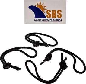 img 1 attached to 🏄 SBS Leash String Cord for Surfboard, Longboard and SUP - 4 Pack: Dependable & Durable Leash Tether Solution