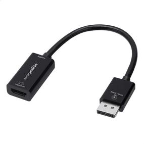 img 4 attached to 🔌 AmazonBasics DisplayPort HDMI Adapter with 60Hz Compatibility